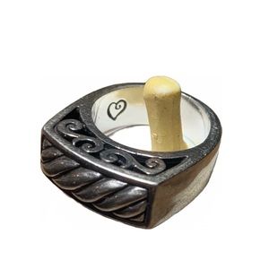 Brighton retired Sterling Silver Plate Ring. Size 7